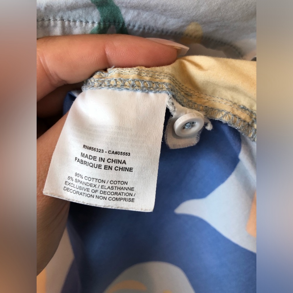 Men’s Nike SB Blue and Yellow Printed Skate Polo Size L - Picture 7 of 9